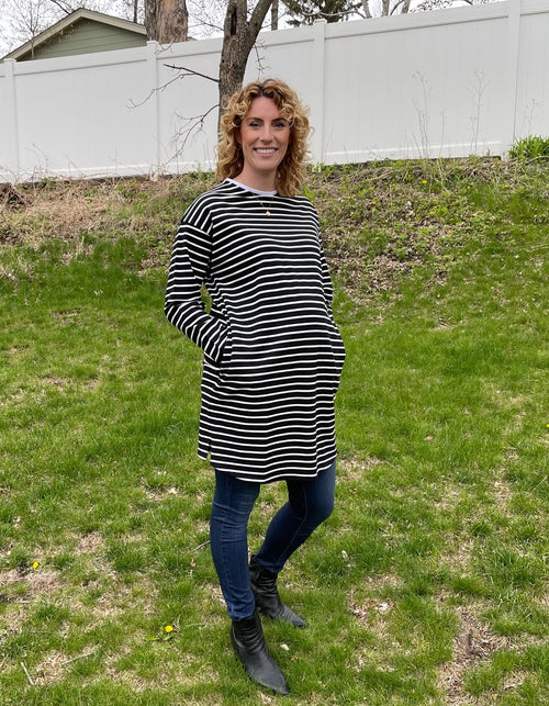 Karen Sweatshirt Dress/Tunic
