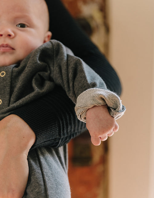 Infant long sleeve romper