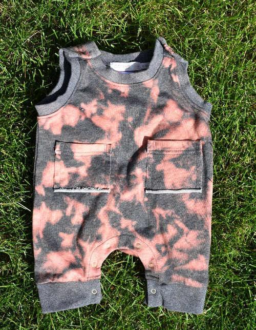 Limited quantities: Tie-dyed Infant Sleeveless Romper